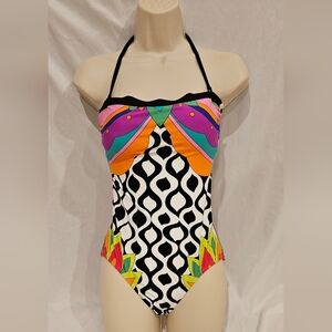 Trina Turk Multicolor One Piece Swimsuit